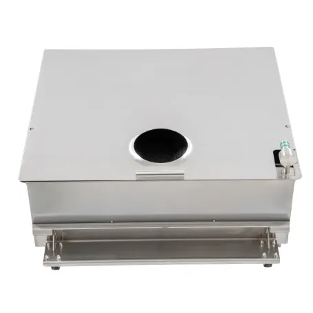 Friteuse électrique avec relevage automatique et filtration 4×12 litres 17+17kW
