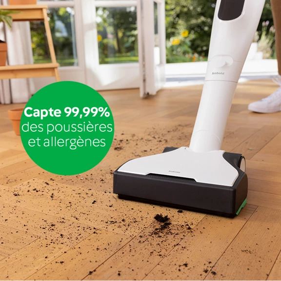 Pack Trio - Aspirateur laveur sans fil Kobold VK7