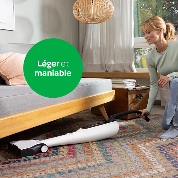 Pack Trio - Aspirateur laveur sans fil Kobold VK7