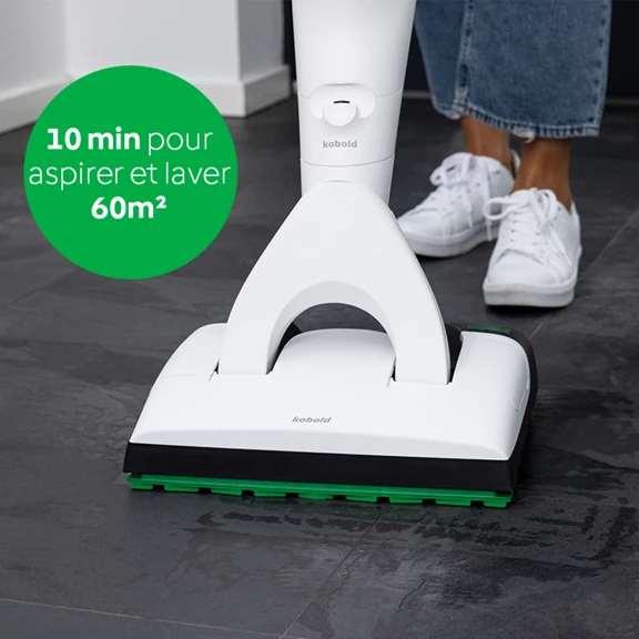 Pack Trio - Aspirateur laveur sans fil Kobold VK7