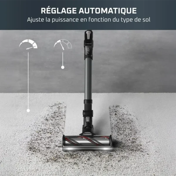 X-Force Flex 14.80, Aspirateur balai laveur sans fil, 240 AW, 90 min, Tête aqua