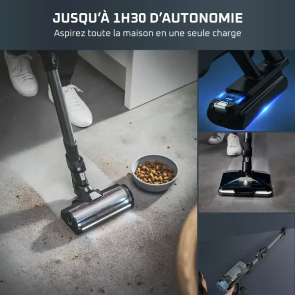 X-Force Flex 14.80, Aspirateur balai laveur sans fil, 240 AW, 90 min, Tête aqua